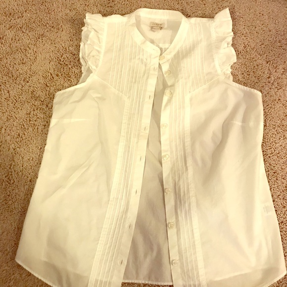 J. Crew Tops - J. Crew sleeveless blouse
